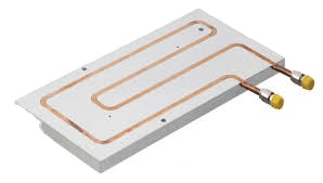 Igbt Cpu Cooling Aluminum Copper Pipe Water Cold Plate