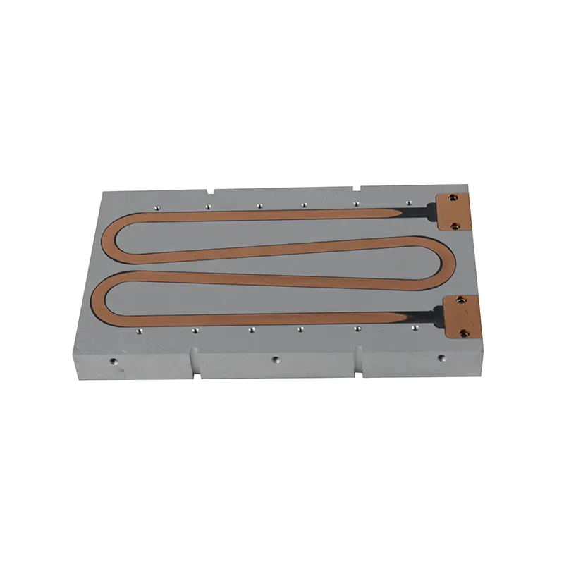 Aluminum Water Cold Plate With Copper Tube from China manufacturer ...